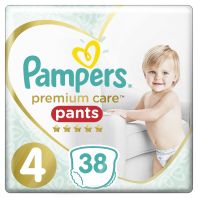 PAMPERS PREMIUM    PANTS N4 38TMX