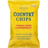 JUMBO COUNTRY CHIPS ΤΥΡΙ & ΠΑΡΜΕΖΑΝΑ 150g
